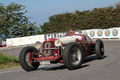 Grand Prix de Montreux 2012 - Alfa Romeo 8C 2900 Monza rouge 3/4 avant gauche penché