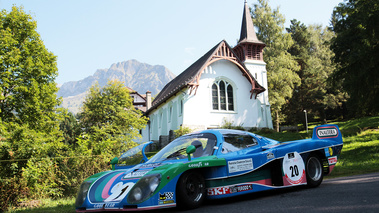 Grand Prix de Montreux 2012 - Ligier JS2 bleu 3/4 avant gauche