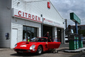 GTO Tour 2012 - Ferrari 250 GTO rouge 3/4 avant gauche portes ouvertes