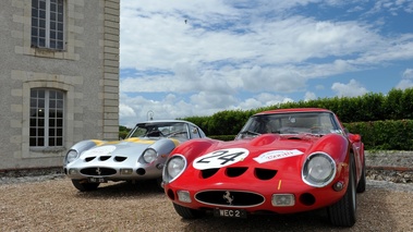 GTO Tour 2012 - Ferrari 250 GTO rouge & gris face avant