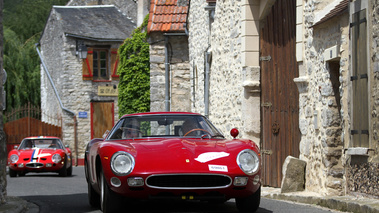 GTO Tour 2012 - Ferrari 250 GTO rouge x2 face avant