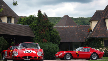 GTO Tour 2012 - Ferrari 250 GTO rouge x3