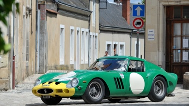 GTO Tour 2012 - Ferrari 250 GTO vert 3/4 avant gauche