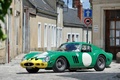 GTO Tour 2012 - Ferrari 250 GTO vert 3/4 avant gauche