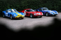 GTO Tour 2012 - Ferrari 250 GTO x3 3/4 avant droit