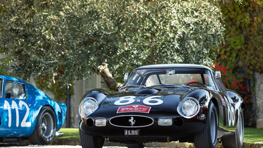 GTO Tour 2017 - Ferrari 250 GTO noir/blanc 3/4 avant gauche 2