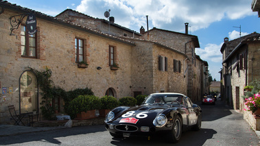 GTO Tour 2017 - Ferrari 250 GTO noir/blanc 3/4 avant gauche 2