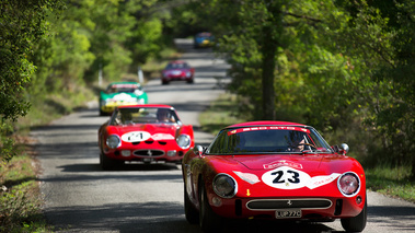 GTO Tour 2017 - Ferrari 250 GTO rouge 3/4 avant droit 2