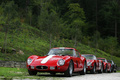 GTO Tour 2017 - Ferrari 250 GTO rouge/blanc 3/4 avant gauche