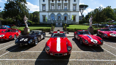 GTO Tour 2017 - Ferrari 250 GTO rouge/blanc face avant