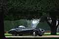 Jaguar XK120 vert 3/4 avant droit