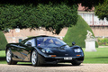 McLaren F1 noir 3/4 avant droit 