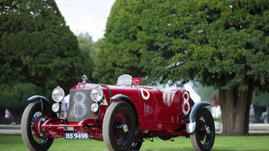 Hampton Court Palace Concours of Elegance 2017 - Alfa Romeo RL Targa Florio rouge 3/4 avant gauche