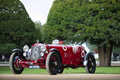 Hampton Court Palace Concours of Elegance 2017 - Alfa Romeo RL Targa Florio rouge 3/4 avant gauche