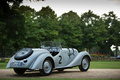 Hampton Court Palace Concours of Elegance 2017 - BMW 328 Mille Miglia gris 3/4 arrière droit