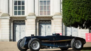 Hampton Court Palace Concours of Elegance 2017 - Delage ERA Grand Prix bleu 3/4 avant gauche