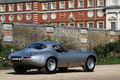 Hampton Court Palace Concours of Elegance 2017 - Jaguar Type E Lowdrag gris 3/4 arrière droit