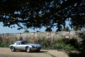 Hampton Court Palace Concours of Elegance 2017 - Jaguar Type E Lowdrag gris 3/4 avant droit