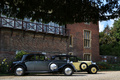 Hampton Court Palace Concours of Elegance 2017 - Rolls Royce anthracite/noir & beige/noir profil