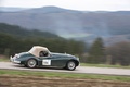 Jaguar XK120 roadster, action filé drt