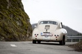 Porsche 356, blanche, action dos