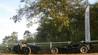 Journées d'Automne 2012 - Bugatti Type 35 vert 3/4 arrière gauche