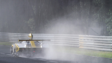 Le Mans Classic 2012 - LMP Renault noir/jaune 3/4 arrière gauche