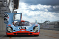 Le Mans Classic 2012 - Porsche 917 Gulf face avant porte ouverte