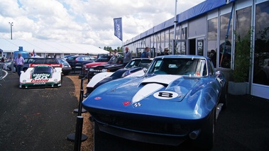 Vente Artcurial LMC 2012 - Chevrolet Corvette C2 bleu face avant