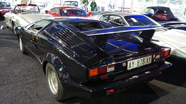 Vente Artcurial LMC 2012 - Lamborghini Countach 25th Anniversary noir 3/4 arrière gauche