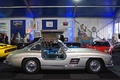 Vente Artcurial LMC 2012 - Mercedes 300 SL gris profil portes ouvertes