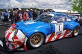 Vente Artcurial LMC 2012 - Porsche 993 GT2 R bleu 3/4 avant droit