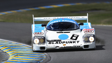 Le Mans Classic 2016 - Porsche 962 blanc face avant