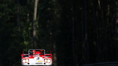 Le Mans Classic 2018 - Alfa Romeo Tipo 33 TT 3 rouge/blanc face avant
