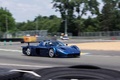 Le Mans Classic 2018 - Maserati MC12 Corsa bleu 3/4 avant droit filé