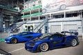 Le Mans Classic 2018 - McLaren Senna bleu profil