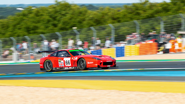 Le Mans Classic 2022 - Ferrari 575M GTC rouge 3/4 avant droit filé