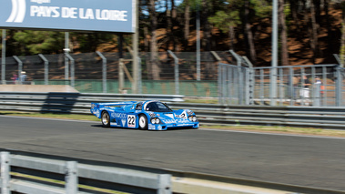 Le Mans Classic - Porsche 962 Kenwood 3/4 avant droit filé