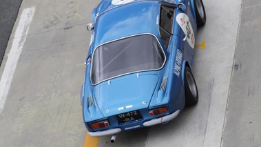 Alpine A110, paddock, plongée ar