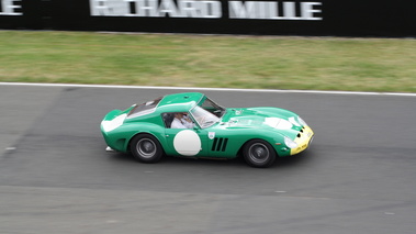 Ferrari 250 GTO, vert, profil droit