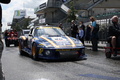 Porsche 935 bleu, paddock, 3-4 avd