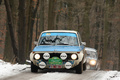 BMW 2002 bleu+blanc, action face