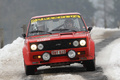 Fiat 131 Abarth, rouge, action face