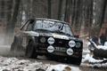 Ford Escort noire, action 3-4 avd