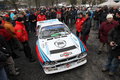 Lancia 037, plongée, foule