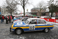 Peugeot 304 jaune, profil gch