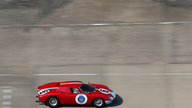 Les Grandes Heures Automobiles 2015 - Ferrari 250 LM rouge filé