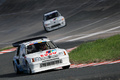 Les Grandes Heures Automobiles 2015 - Peugeot 205 T16 blanc 3/4 avant droit 2