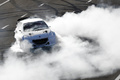 Les Grandes Heures Automobiles 2016 - Peugeot 208 WRX blanc burnout