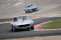 Malte à Montlhéry - Ferrari 250 GT Lusso gris 3/4 avant droit penché